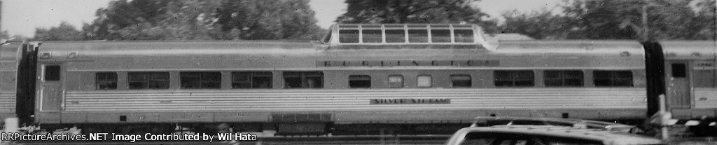 CB&Q Dome Coach 4727 "Silver Stream"